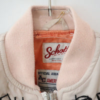 VAVA DUDU  EMBROIDERY MA-1 JACKET PINK BEIGE (C)