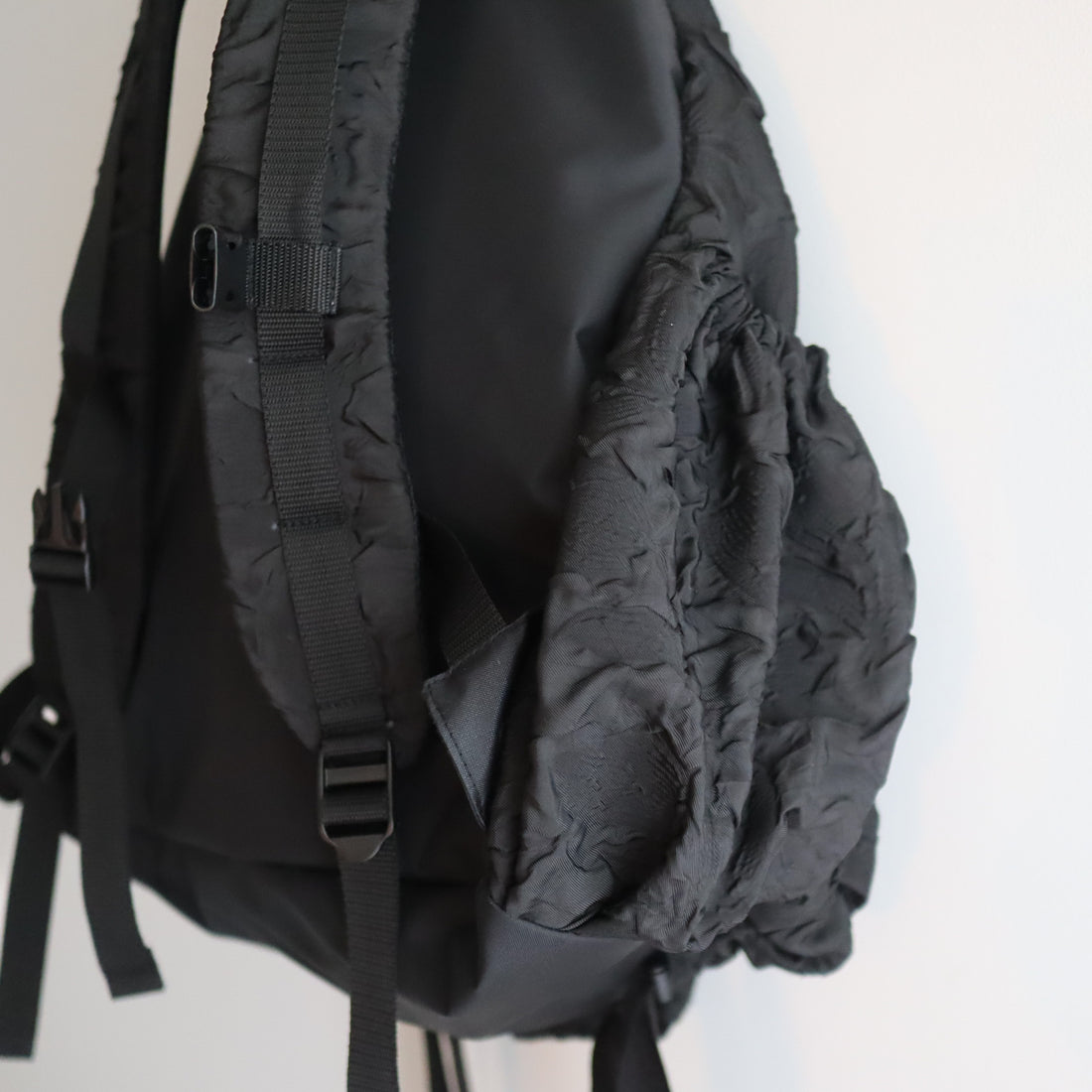 ANIGIG  GATHERED BACKPACK  JACQUARD