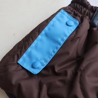 MERYLL ROGGE  QUILTED TRACK SHORTS