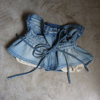 MIKIOSAKEBE  MINI DENIM SKIRT