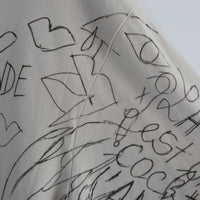 VAVA DUDU  PAINTED T-SHIRTS “U”
