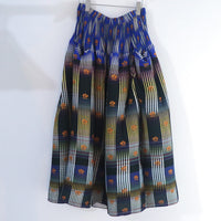 JULIA HEUER  KENZA HANDPLEATED SKIRT IN HELGE