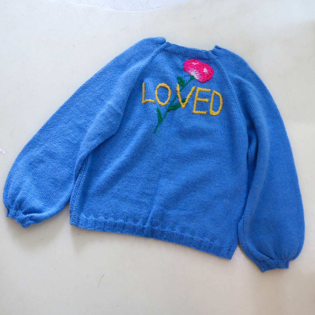 SOFIO GONGLI  PULLOVER KNIT BLUE