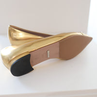GUCCI  GOLD SHOES S13