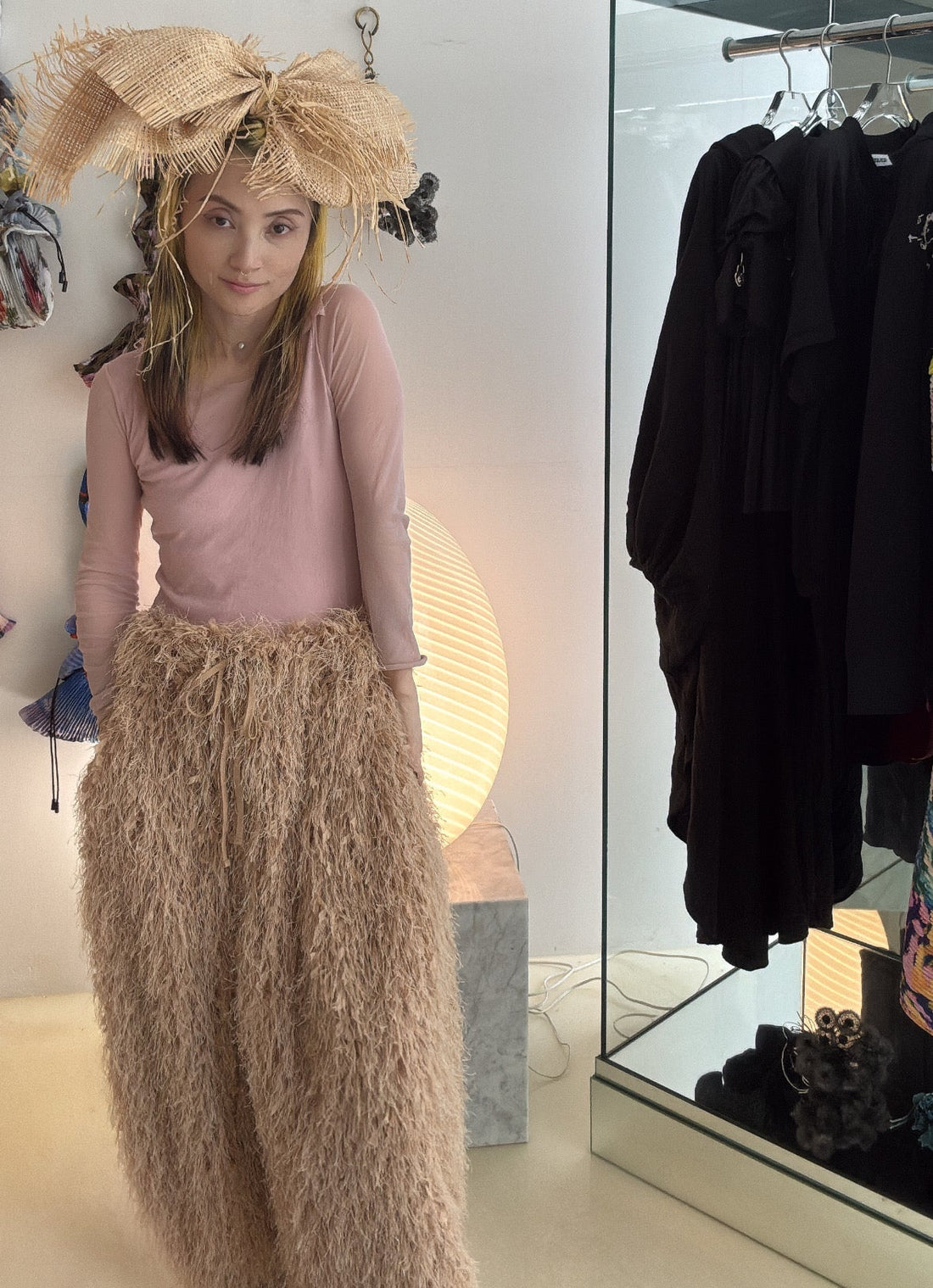ANIGIG  LAZY DAY LOUNGE LONG PANTS FEATHER