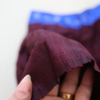 NONG RAK  WRAP SNAP PLEATED CONTRAST SKIRT