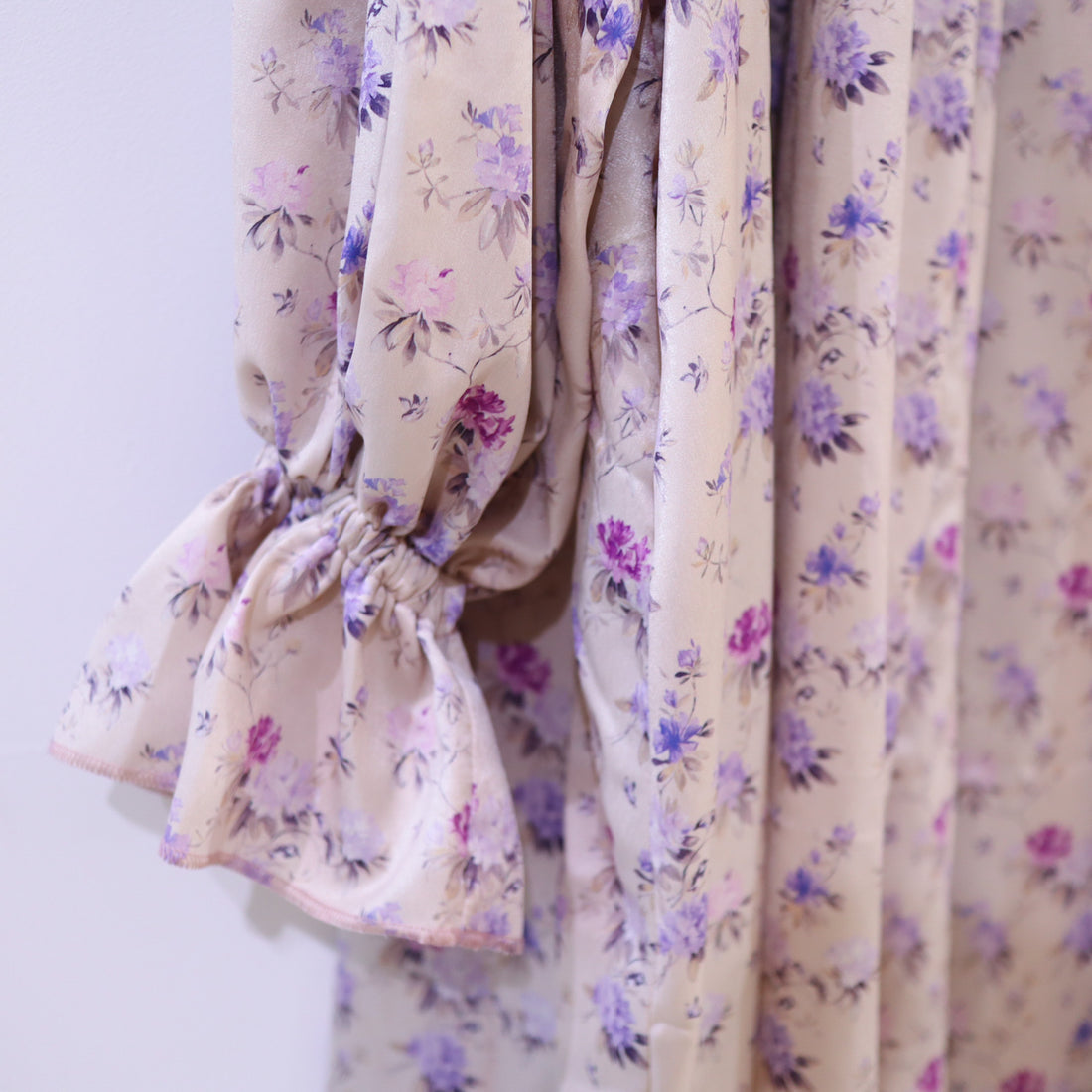 ANIGIG  FLORIS DRESS LIGHTPINK×LAVENDER