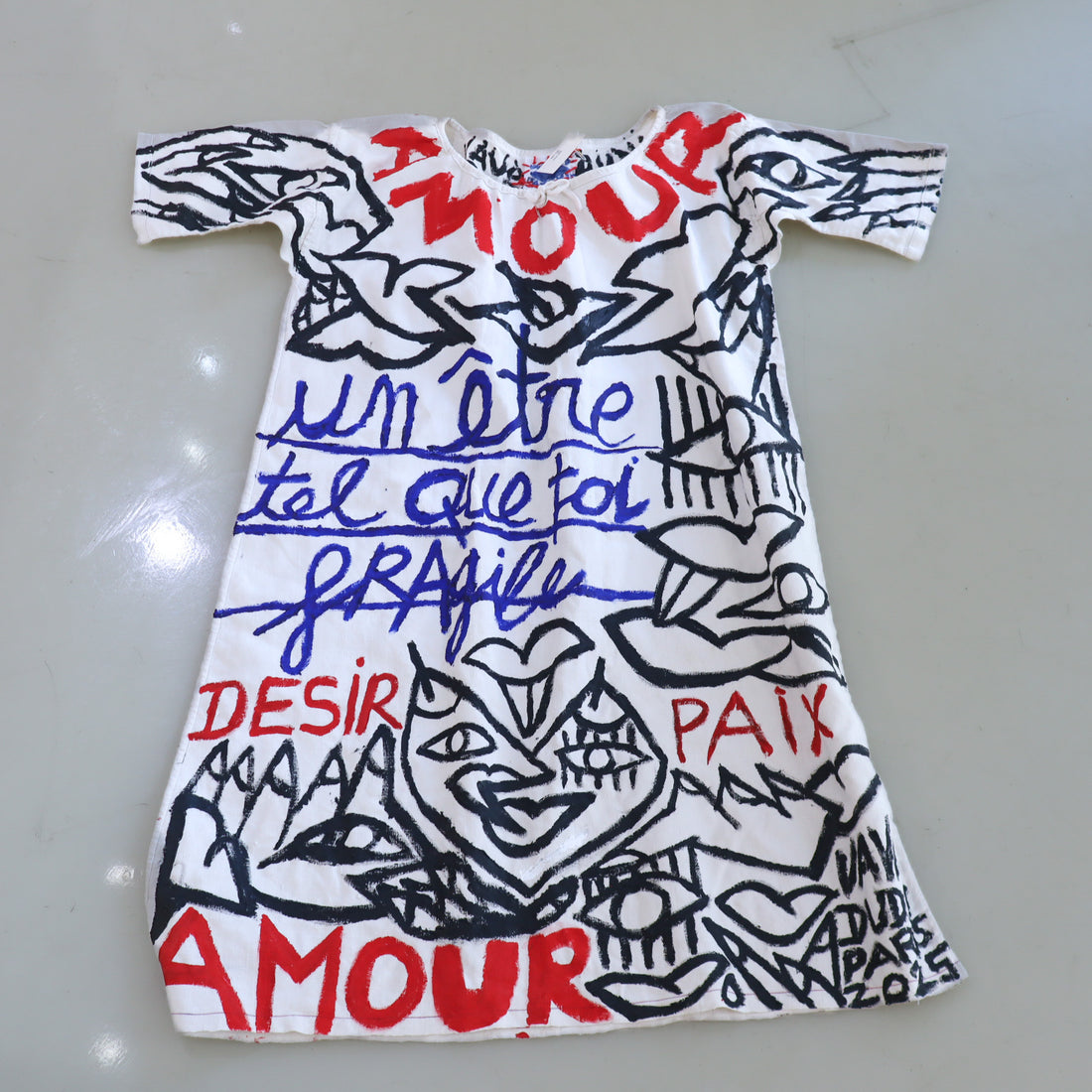 VAVA DUDU  PAINTED DRESS 110