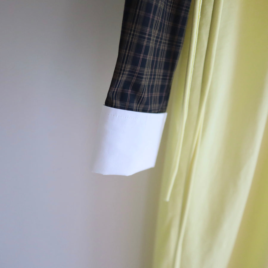 MERYLL ROGGEDRAPED T-SHIRT DRESS WITH SHIRT SLEEVE