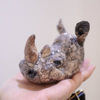 SASKIA DE ROOY  ANIMAL MASK RHINOCEROS