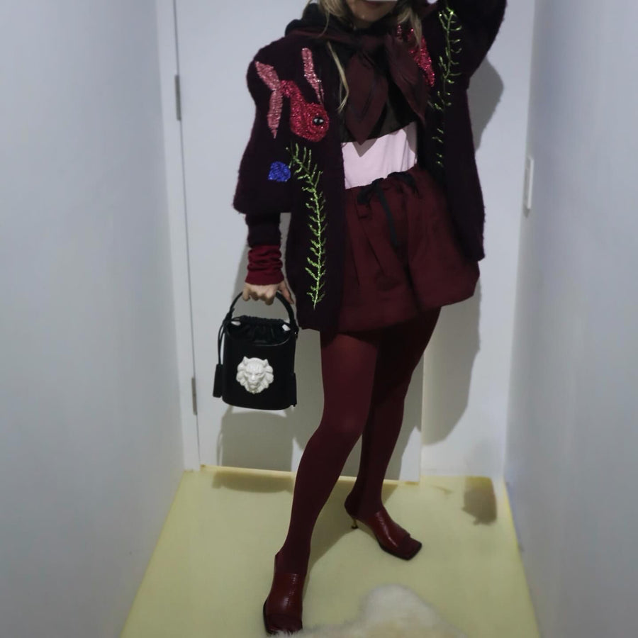 ANDRESGALLARDOBOMBONERA LION BAG