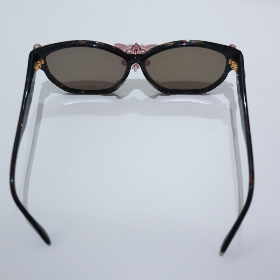 ANIGIG  MOLDING GLASSES MARBLE×MAUVE PINK