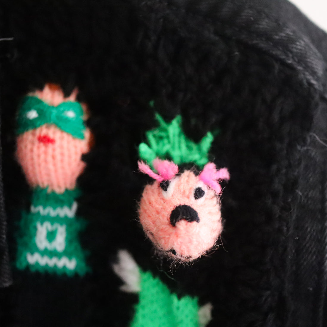 LOU DE BÈTOLY  KNITTED DOLLS JACKET
