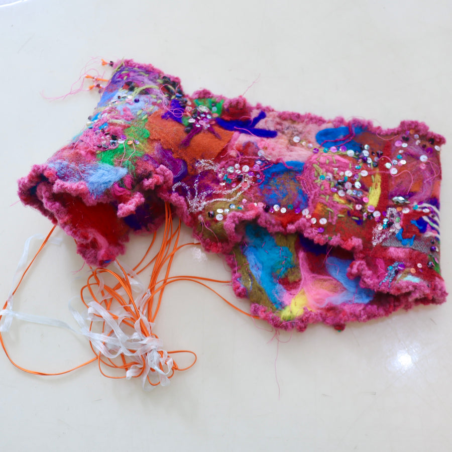 MATHILDE HIRONMILLEFIORI FELT BELT