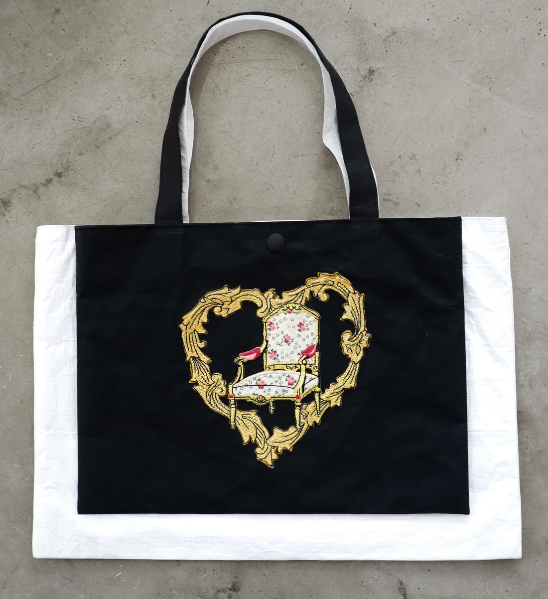 ANIGIG  DECOR DOUBLE TOTE BAG