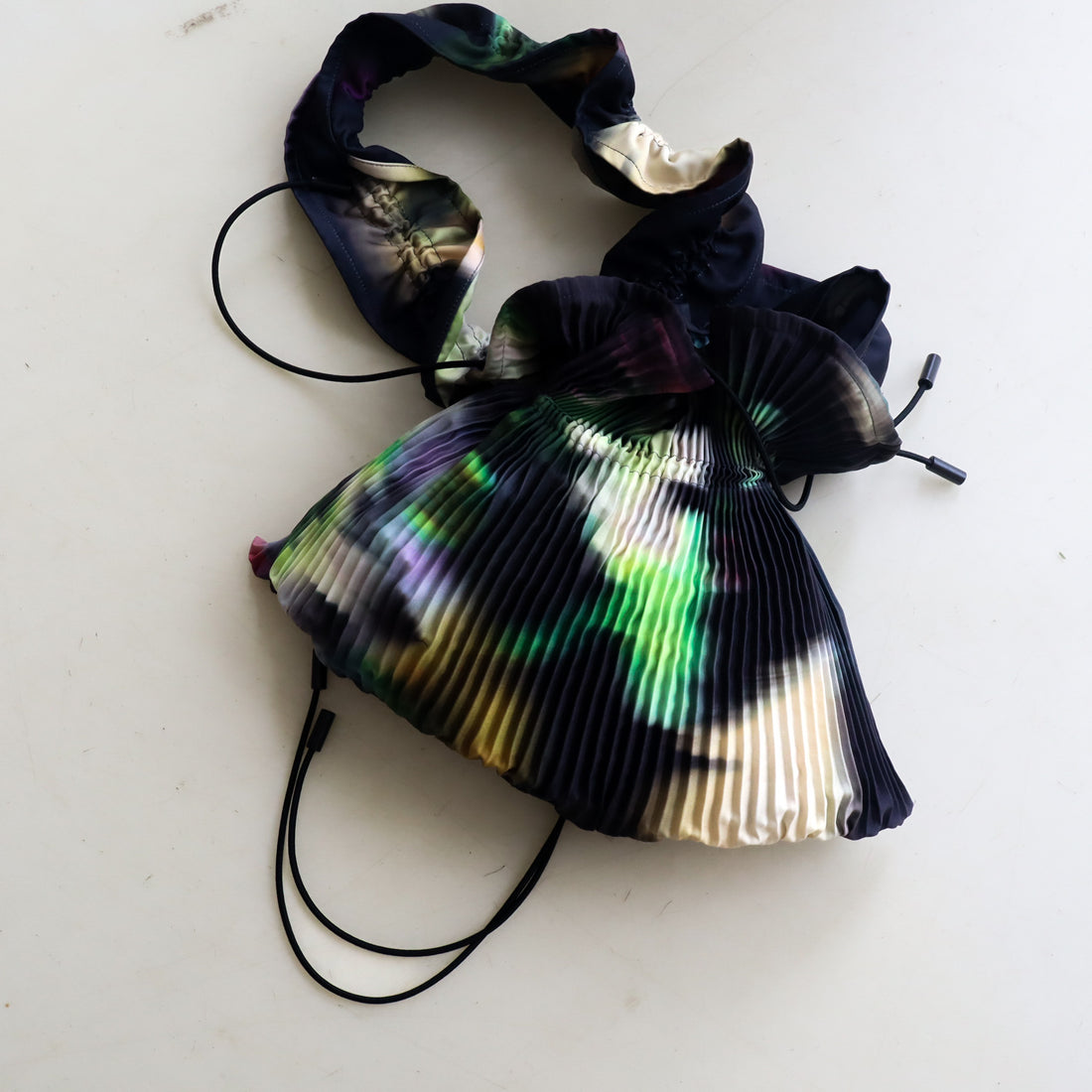 JULIA HEUER  WANDA BAG “MAYU BLACK”