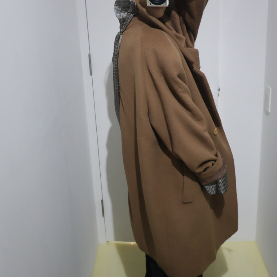 ANIGIGFINEST MATERIALS COAT “E“ BROWN
