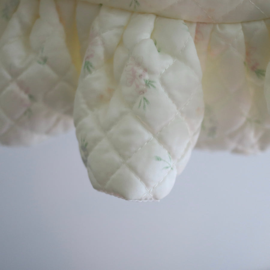 ANIGIGPUDDING COAT LONG WHITE