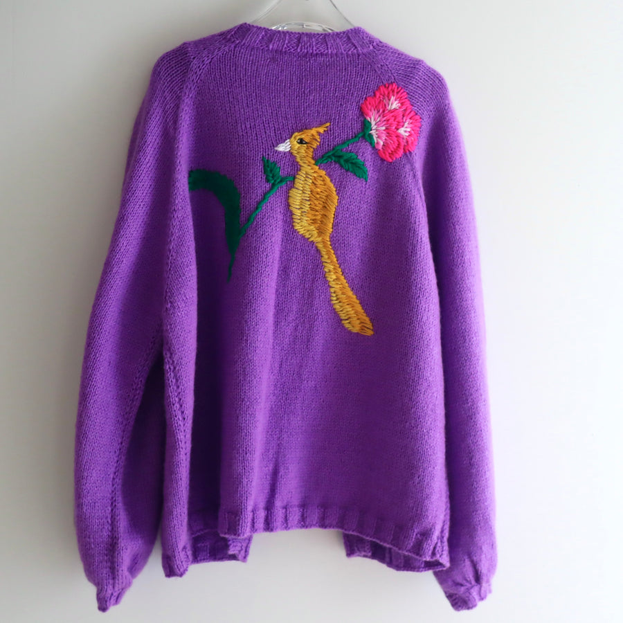 SOFIO GONGLIKNIT CARDIGAN LILAC