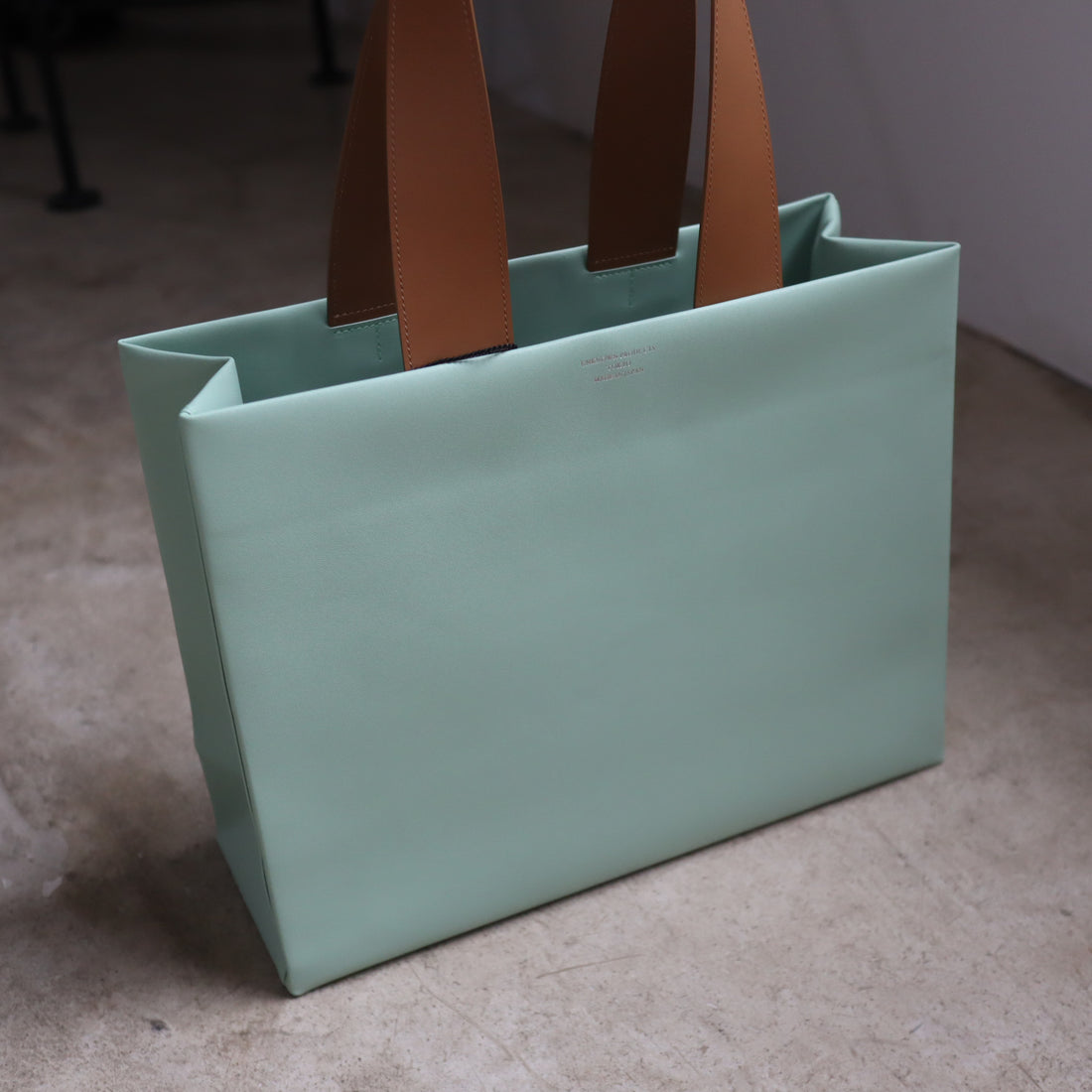 UNKNOWN PRODUCTS  LEATHER PAPER BAG BIG