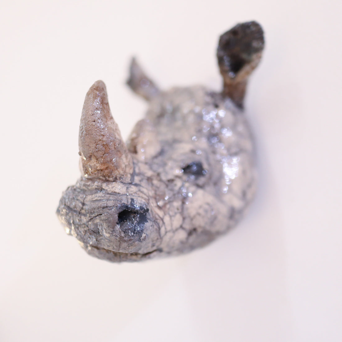 SASKIA DE ROOY  ANIMAL MASK RHINOCEROS