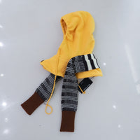 MERYLL ROGGE  ZIPPED HOODIE WITH SCARF