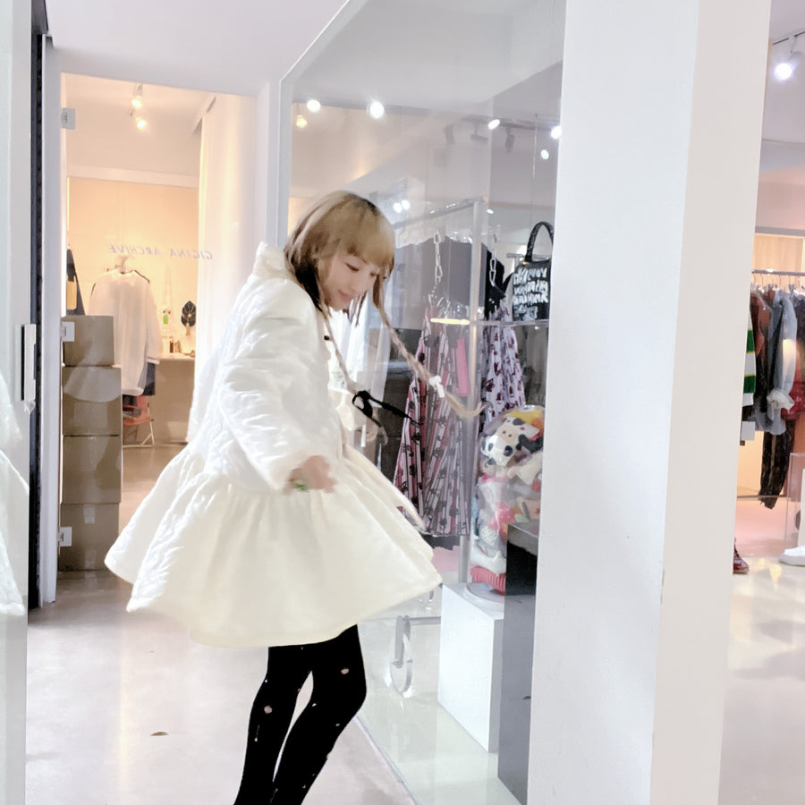 ANIGIGVINTAGE FRILL JACKET LONG