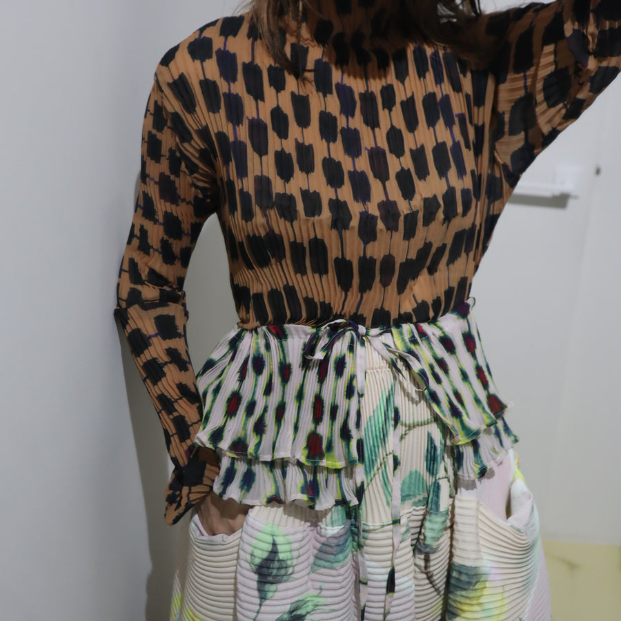 JULIA HEUERLEE PLEATED TOP IN MIA