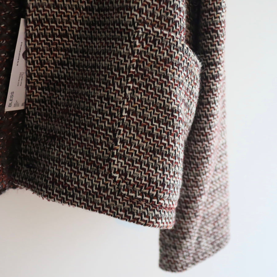 BLESSWORKJACKET LL815 BLACK WHITE RED