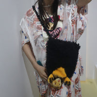 ANIGIG  ANIMAL FLUFFY SHOULDER BAG"LION"