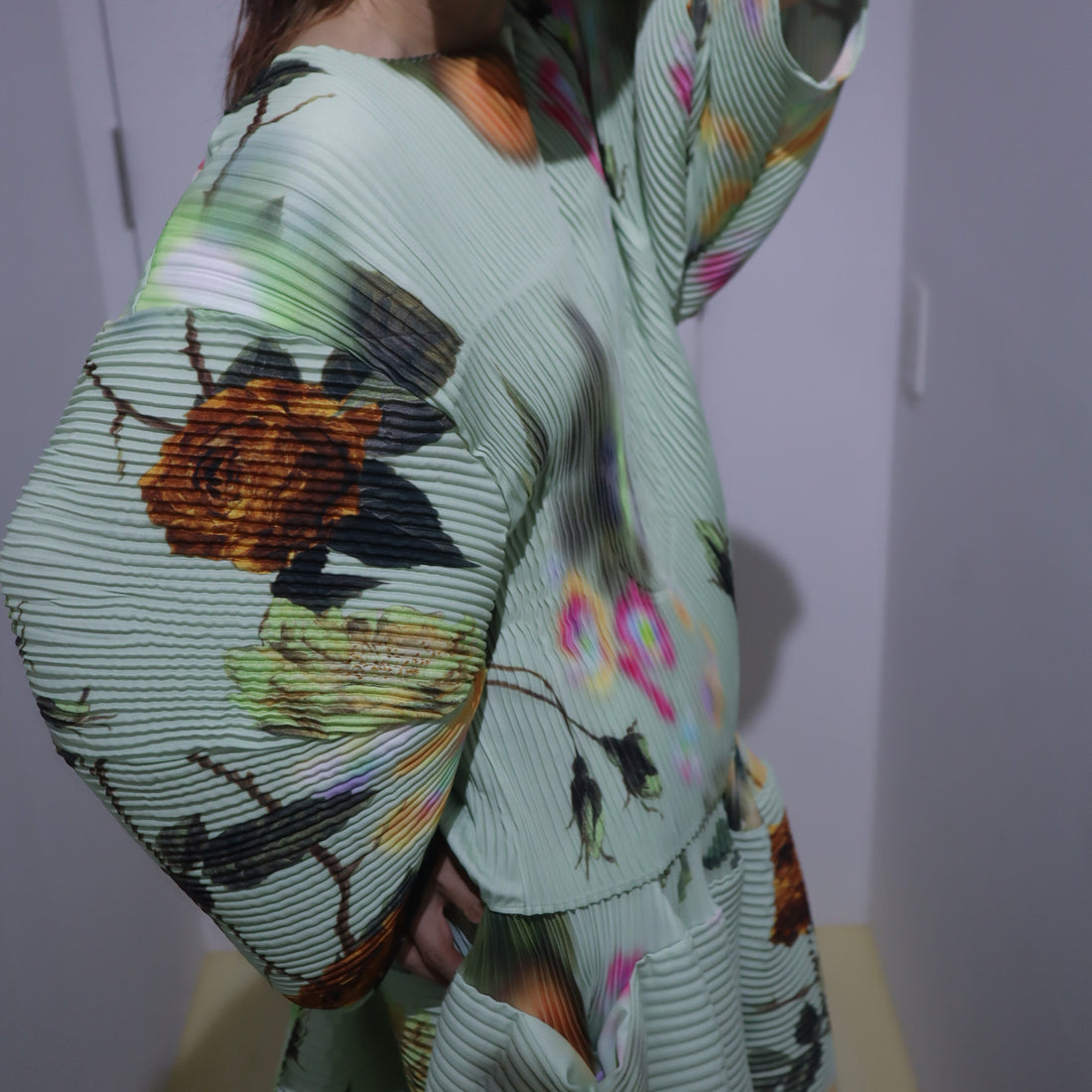 JULIA HEUER  POLLUX HANDPLEATED TOP IN EDWARD