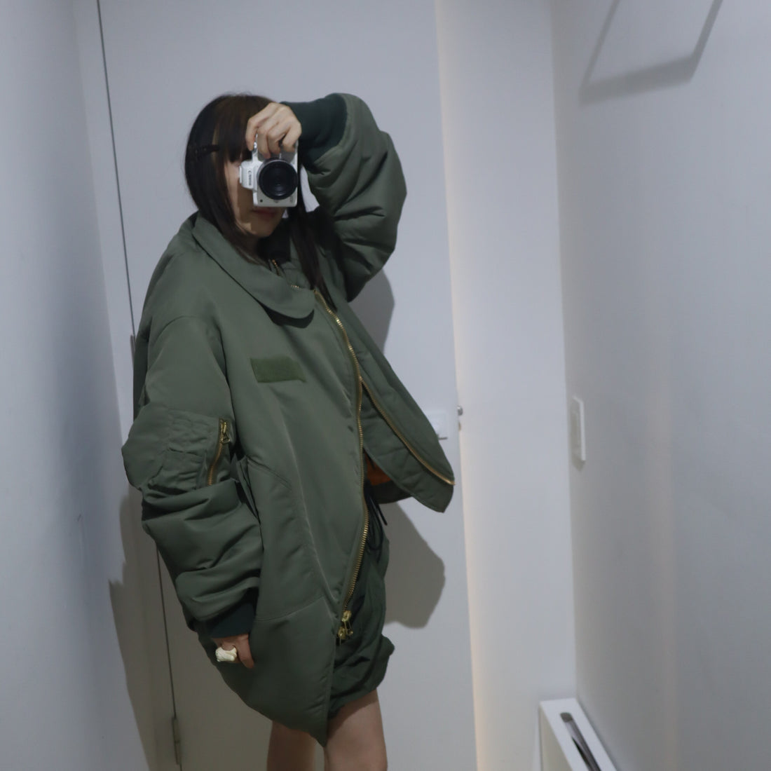 ANREALAGE   BALL FLIGHT JACKET