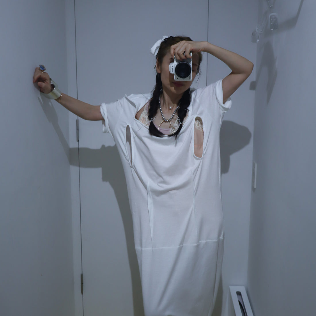 FACON JACMIN  RICH UPCYCLED LONG DRESS