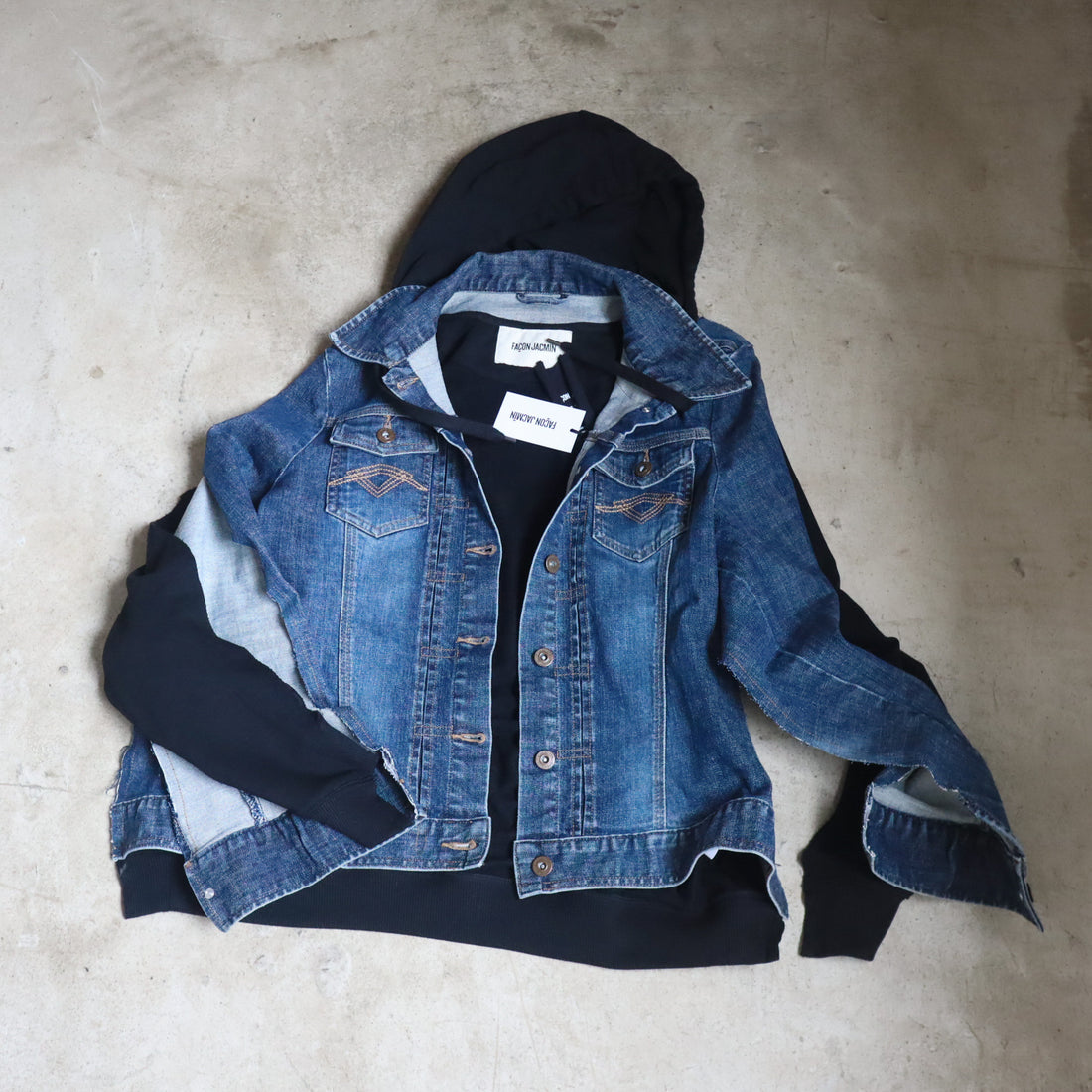 FACON JACMIN  VENUS UPCYCLED SWEAT JACKET