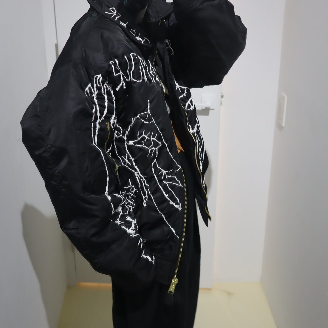 VAVA DUDU   BOMBER JACKET BLACK