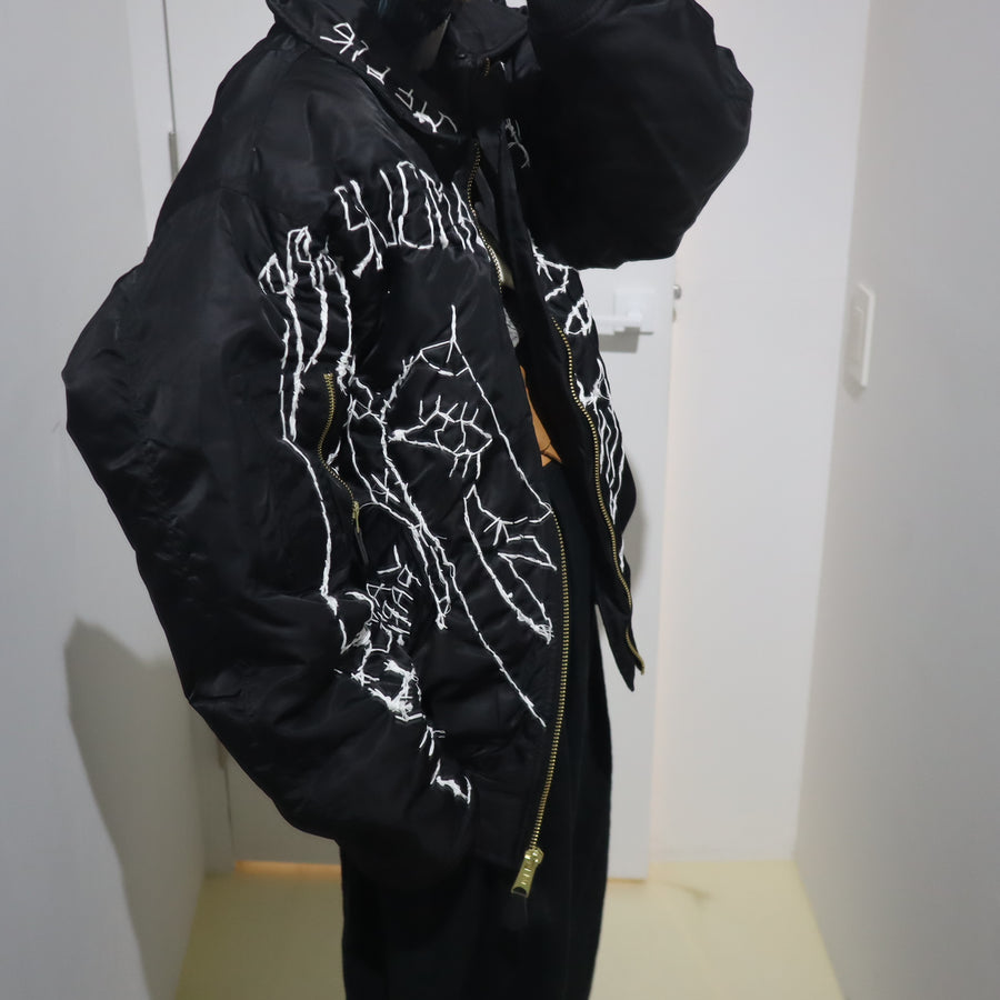 VAVA DUDU BOMBER JACKET BLACK