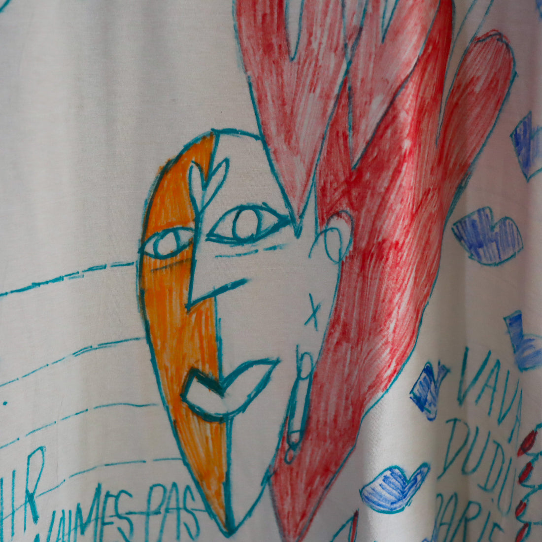 VAVA DUDU  PAINTED T-SHIRTS “Y”