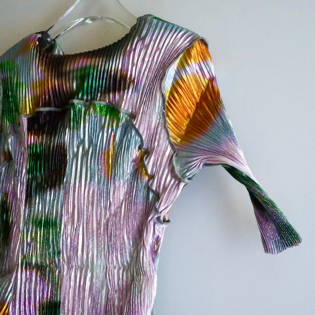 JULIA HEUER  HANDPLEATED UMA DRESS