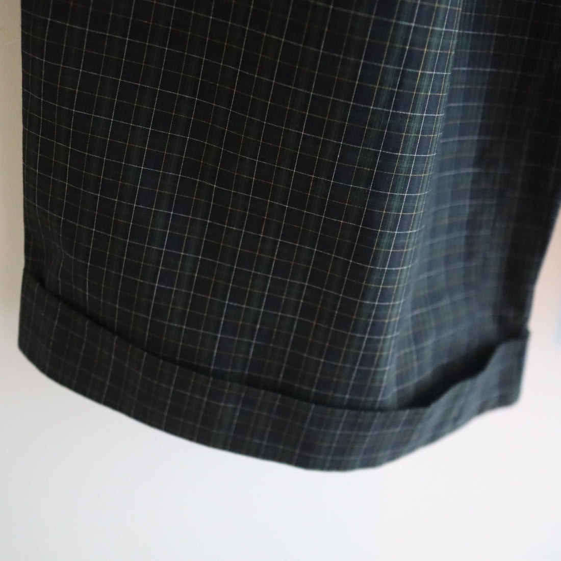 MERYLL ROGGE  WORKER DRAWSTRING CHINO  NAVY CHECK