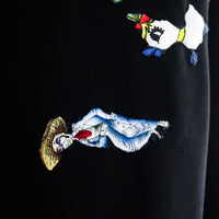 LOU DE BÈTOLY  EMBROIDERED SWEATSHIRT