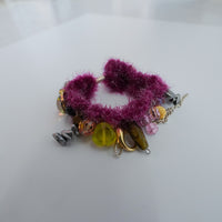 MATHILDE HIRON  GRIGRI BRACELET PURPLE