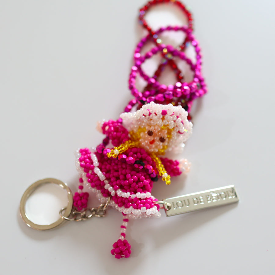 LOU DE BÈTOLYBEADS KEY CHAIN