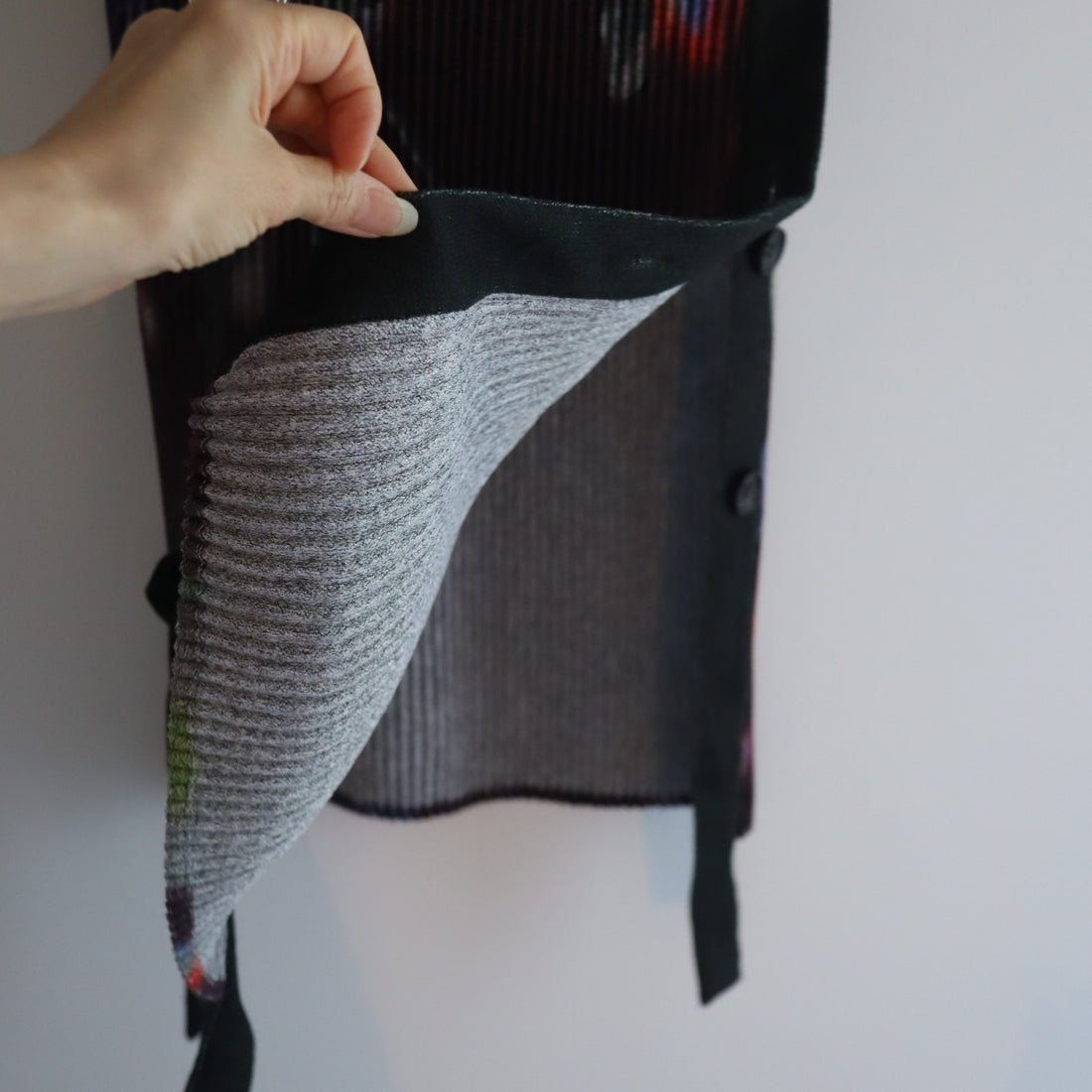 JULIA HEUER  EGON PLEATED KNIT SKIRT IN EDWARD