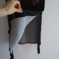 JULIA HEUER  EGON PLEATED KNIT SKIRT IN EDWARD