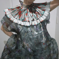 JULIA HEUER  HANDPLEATED THEKLA DRESS