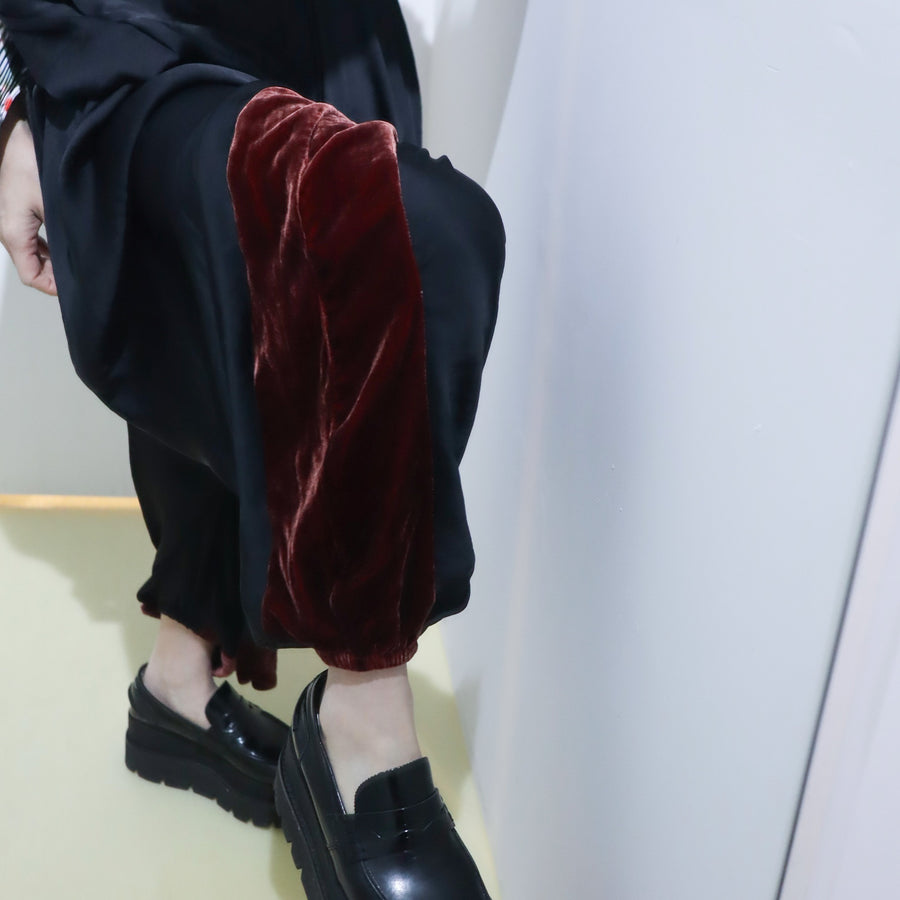 TRANSE PARISDRAPPED CASUAL PANTS