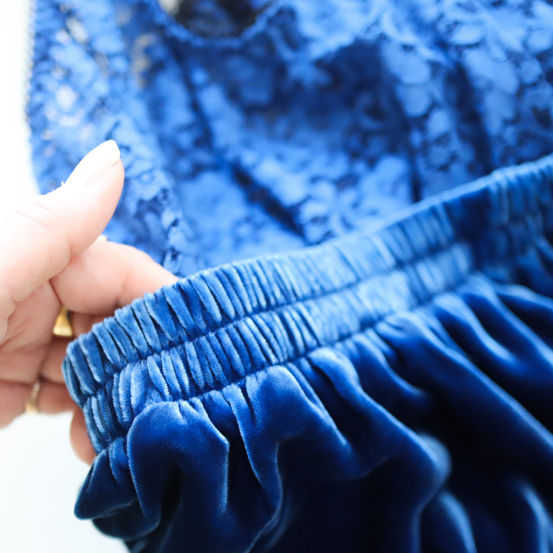 TRANSE PARIS  SILK VELVET PANTS