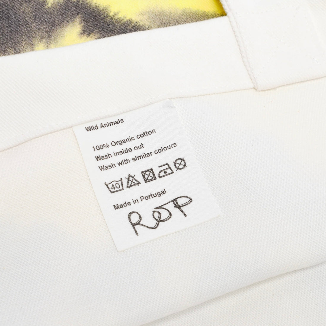 WILD ANIMALS  MEMORY TOTEBAG TIGER