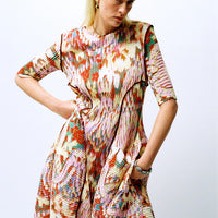 JULIA HEUER  HANDPLEATED UMA DRESS JIM