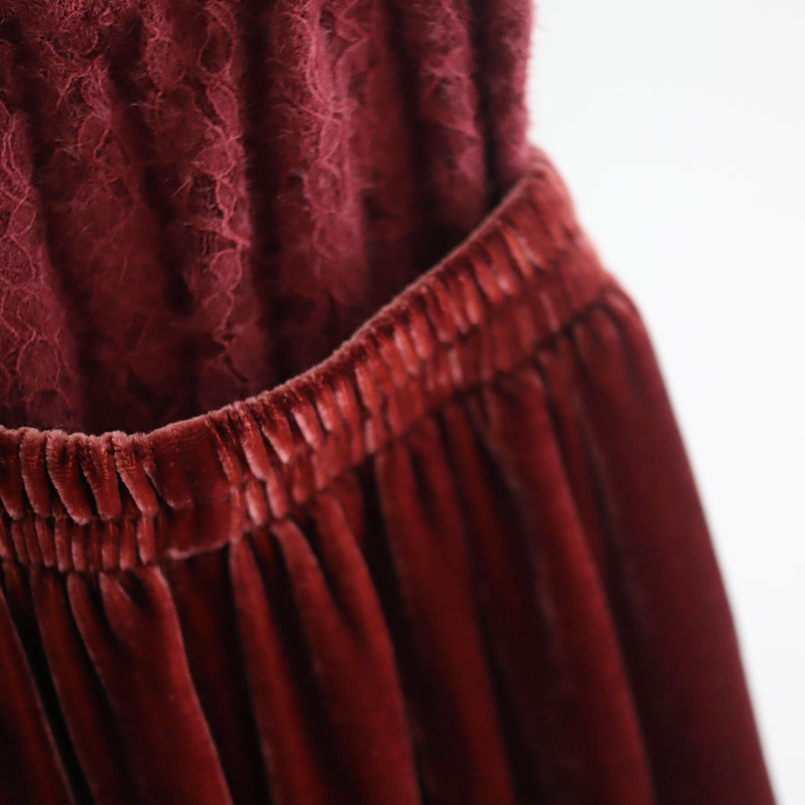 TRANSE PARISSILK VELVET PANTS